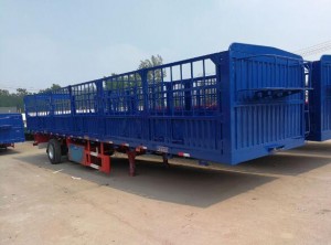 transport cargo high side fence semi trailer