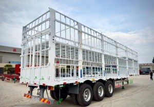High quality cargo fence semi trailer