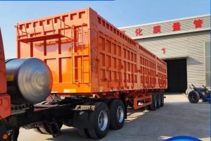 China hot sale tri Axle 40 Ton Side Tippers