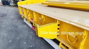 4 Axle Extendable Low Bed Trailer for Sale