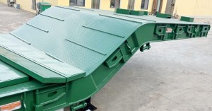 China made 40Ft Low Bed Trailer