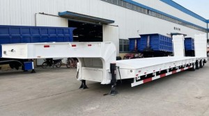 Container Low Bed Semi Trailer