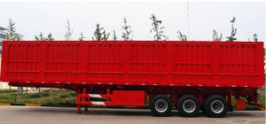 China high quality van semi trailer