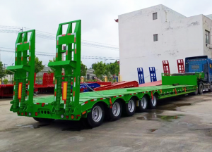 made in Chinalow bed semi-trailer