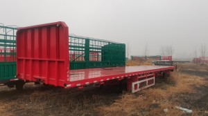 lowbed semi-trailer high quality China factory