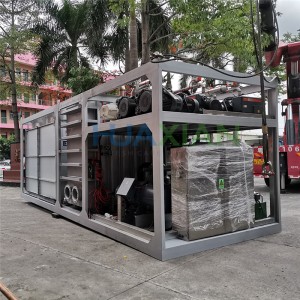 Poľnohospodársky 5000 kg vákuový predchladiaci stroj pre farmu