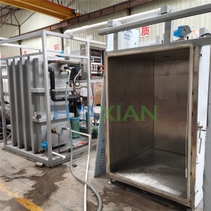 Высокое качество 200 кг оборудования для охлаждения приготовленных пищевых продуктов для фабрики