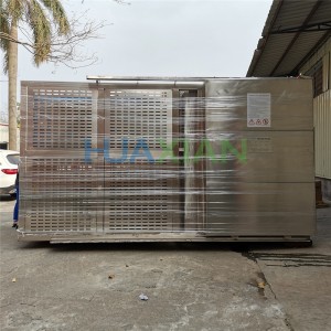 Máquina de refrixeración ao baleiro de aceiro inoxidable de alta calidade para vexetais