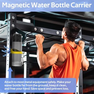 Silicone Magnetic Water Bottle Holder (Yellow)