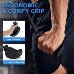 Single Grip Tricep Rope Cable Attachment