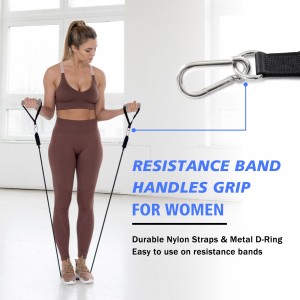 Ergonomic Resistance Band Handles