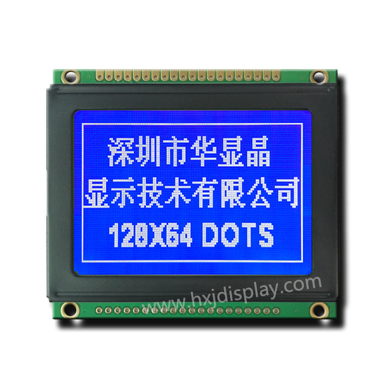 128x64 dot matrix graphic LCD ponts'o