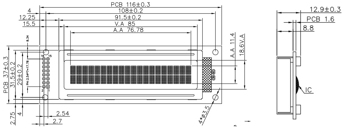 20x2 dot matrix lcd module-01 (3)