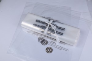 Miljøvennlig GRS resirkulert plast selvklebende emballasjepose poly resirkulerbar klespose