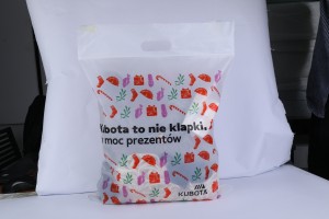 စက်ရုံမှတိုက်ရိုက်ဆွေးမြေ့နိုင်သောအေးခဲထားသောဇစ်အိတ် စိတ်ကြိုက်ထုပ်ပိုးခြင်းလက်ကိုင်ပါသောပလပ်စတစ် ziplock အထည်အိတ်