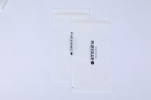 Sacos de plástico de vidro biodegradáveis ​​personalizados 100% Saco de embalagem compostável Pla amigável com zíper