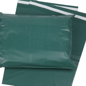 Պատվերով տպագրված 100% կոմպոստացվող Polymailer Courier Պլաստիկ հագուստի փաթեթավորում Eco Poly Mailer Փոստային առաքման պայուսակ հագուստի համար