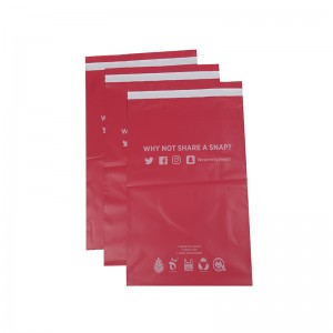 Wholesale manufacturers custom 100% biodegradable poly mailer bag compostable mailing courier shipping bag