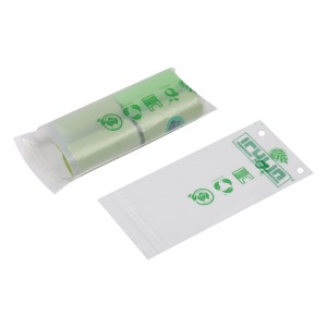 Biodegradable Cornstarch Resealable Bag Compostable Garment Packaging With Self Adhesive Packaging Bag Clothing