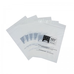 China poly bag supplier custom logo eco friendly plants 100% compostable adhesive Seal bag for garment