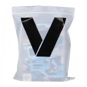 Customized Logo Compostable Biodegradable Ziplock Packaging Bag Corn Starch Durable Poly Zipper Garment Bag