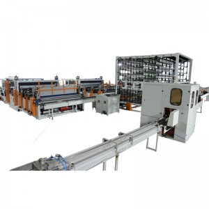 HX-2400B Línia de producció de tovalloles de cuina de paper higiènic laminat encolat