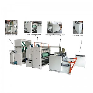 HX-1500C Losyonlu Kağıt Kaplama ve Dilme Makinası