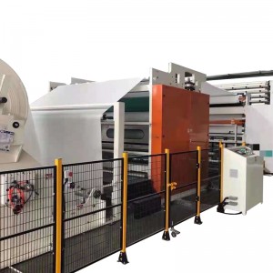 Sistema de laminação e colagem HX-2900Z para máquina rebobinadora de rolo de papel ininterrupta