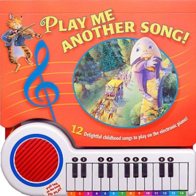 Customized Children Piano Toys Musical Instructment Books For Early Learning