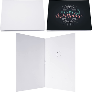 DIY Personalized Greeting Cards Customized Voice Recorder Card