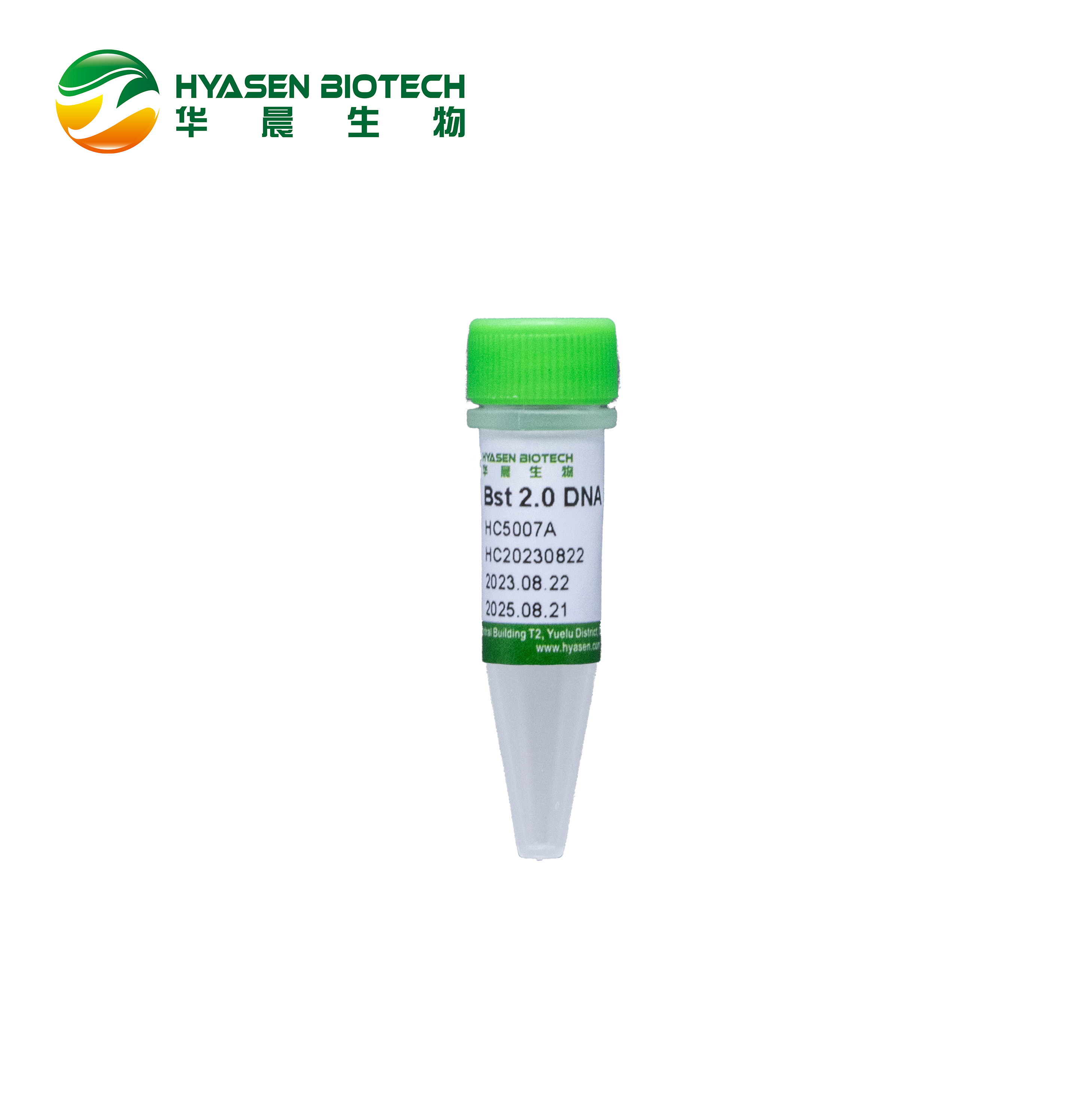 Bst 2.0 ADN Polymerase (Glycerol yubusa, ubucucike bwinshi) HC5007A Ishusho Yerekanwe