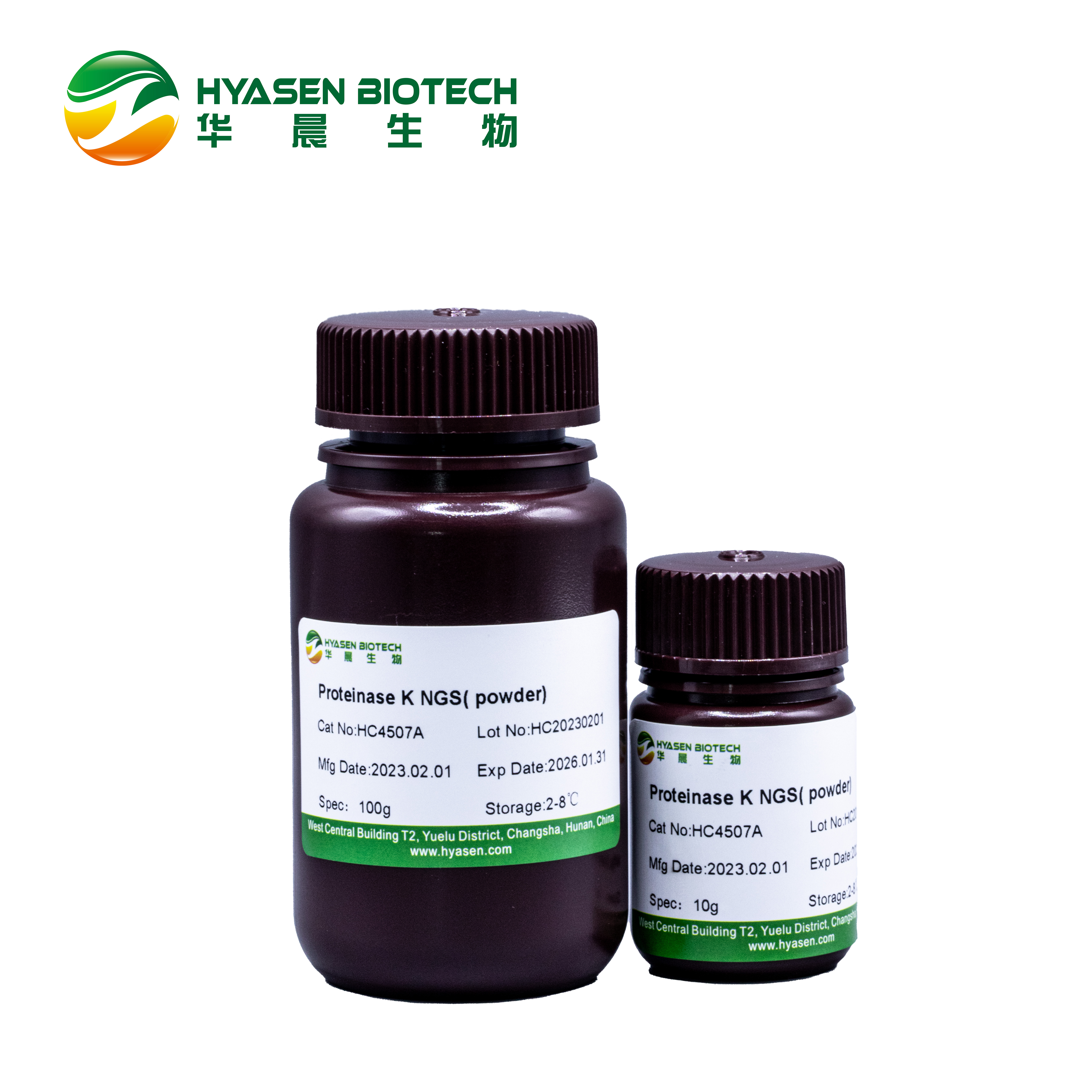 Proteinase K NGS (poroşok) HC4507A Aýratyn surat