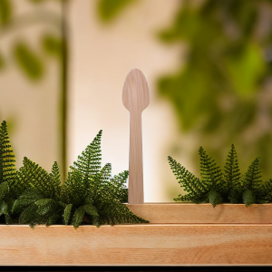 Mga Gamit sa Kawayan |Disposable 100% Biodegradable Compostable Cutlery Set Eco Friendly Renewable Natural Disposable Bamboo Spoons