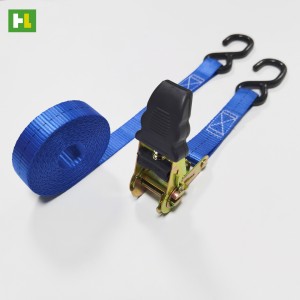 1 Inch 25mm Dirt Bike Ratchet Straps with Snap Hooks