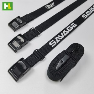 Custom Printing Small Soft Cambuckle Tie Down Straps