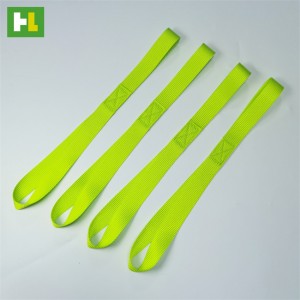 1 inch 4pk Heavy Duty Green Motorcycle Ratchet Straps with Hooks