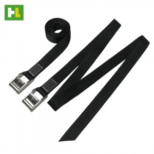 1” Heavy Duty Tie Down Straps with Stainless Steel 316 Cam Buckle