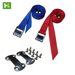 Cooler Tie Down Kit for Boat, Deck and Truck Bed