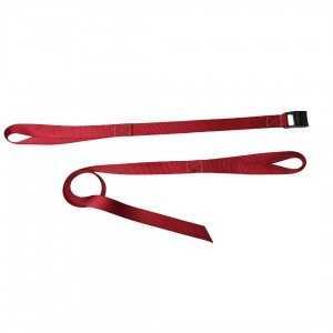 Hylion tie down straps with loop ends