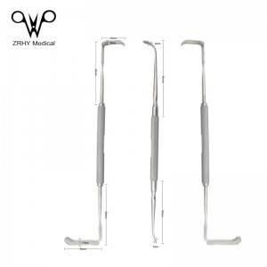 High Quality Professional Medical Reusable Six-pieces Costicartilage Elevator Orthopedic Instrument