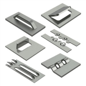 Here are some special features that are challenging for precision sheet metal fabrication
