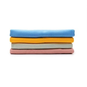 Wholesale High Quality Microfiber Leather for Sofa Suppliers –  Microfiber Fish Scale Household Cleaning Towel                 – Huanyang
