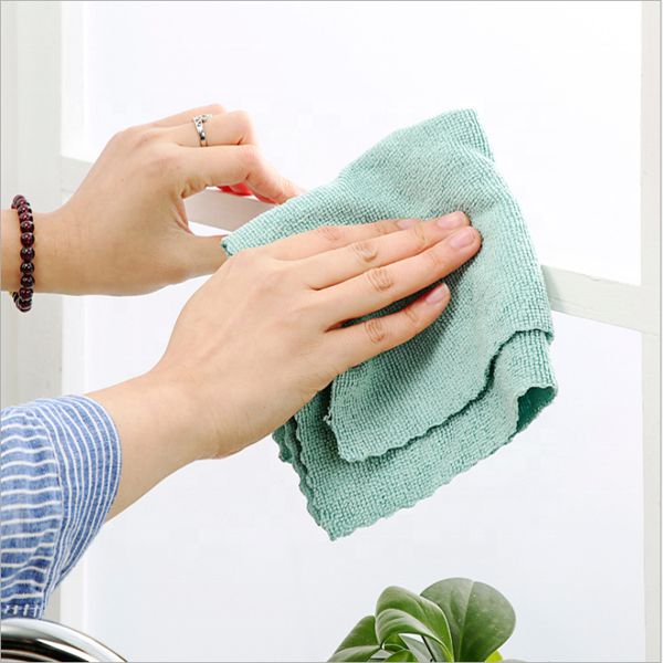 Microfiber Household Cleaning Towels Kitchen Cloth