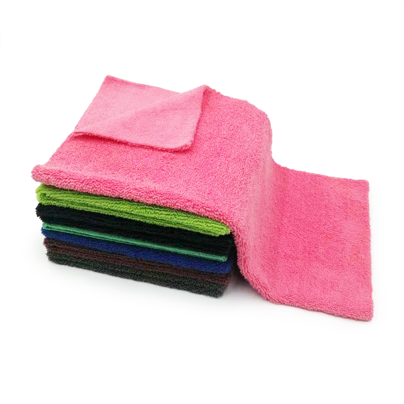 Premium Double-Sided Edgeless Long Short Pile Microfiber Towel