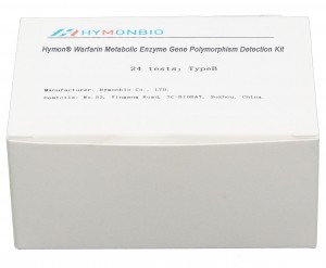 Kit de detecção de polimorfismo genético de enzima metabólica Hymon® Warfarin