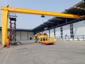 China top sale semi gantry crane