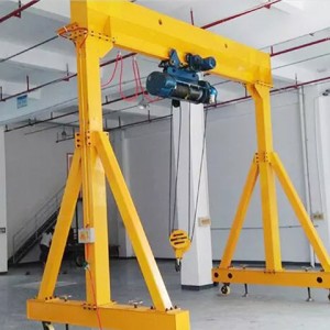Chinese supplier indoor electric hoist 10 ton gantry crane