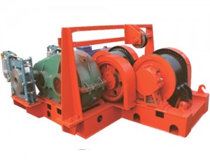 Fast Speed Electric Winch 10 Ton With Double Drum