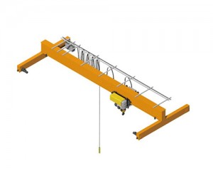 low failure single beam european style bridge crane