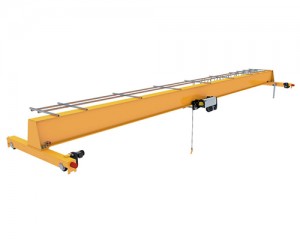 Easy Handling Durable Structure Warehouse Single Girder Eot Crane